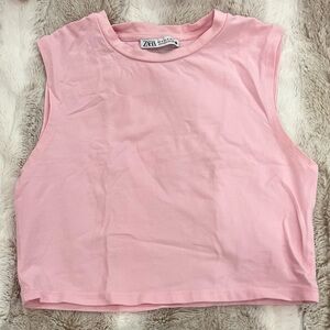 Zara Pink Halter Top